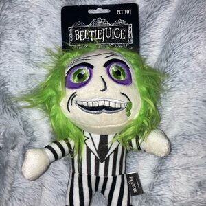 Beetle juice plush toy for pet sqeaker